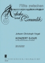 Konzert G-Dur fr Flte, Streichorchester und Bc fr Flte und Cembalo (Klavier)