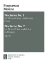 Nocturne D-Dur Nr.2 op.38 fr Flte und Gitarre