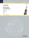 6 sonates op.27 et une etude posthume fr Violine solo