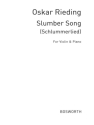 Slumber Song op.22,1 for violin and piano Verlagskopie