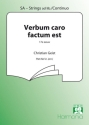 Verbum caro factum est fr Frauenchor, Streicher und Bc Partitur (la)