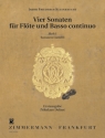 4 Sonaten Band 1 (Nr.1-2) fr Flte und Bc