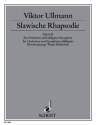 Slawische Rhapsodie op. 23 fr Orchester und obligates Saxophon Klavierauszug mit Solostimme