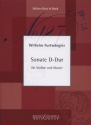 Sonate D-Dur fr Violine und Klavier