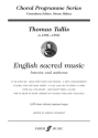 English sacred music introits and anthems for mixed choir (divisi) and optional organ