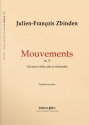 Mouvements op.75 fr Streichtrio, Partitur+Stimmen