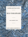 Self-Parafrasis para clarinete y piano