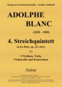 Quintett Es-Dur Nr.4 op.22 fr 2 Violinen, Viola, Violoncello und Kontrabass Partitur und Stimmen