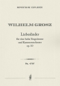 Liebeslieder Op.10 for a high voice and chamber orchestra Choir/Voice & Orchestra