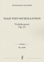 Violin Concerto Op. 25, including authorized abridgements by the composer Violin & Orchestra