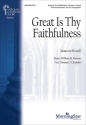Great Is Thy Faithfulness SATB and Keyboard, opt. Congregation Choral Score