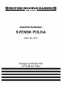 Joachim Andersen, Svensk Polka For Flute and Piano Op. 50 No. 3 Flte und Klavier Buch