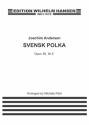 Joachim Andersen, Svensk Polka For Flute and Piano Op. 50 No. 5 Flte und Klavier Buch