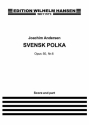 Joachim Andersen, Svensk Polka For Flute and Piano Op. 50 No. 6 Flte und Klavier Buch
