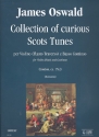 Collection of curious Scots Tunes for violin (flute) and bc