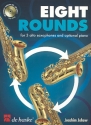 8 Rounds (+CD) fr 3 Altsaxophone, Klavier und Bass ad lib Stimmen