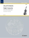 Triple Concerto fr 3 Violinen und Kammerorchester Klavierauszug mit Solostimmen