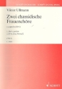 Zwei chassidische Frauenchre fr Frauenchor (SSA) a cappella Chorpartitur