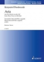 Aria aus Drei Stcke im alten Stil fr gem Chor a cappella Partitur
