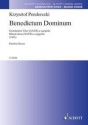 Benedictum Dominum fr gem Chor a cappella Partitur