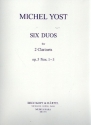 Sechs Duos op.5 Nr.1-3 for 2 clarinets