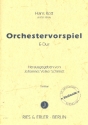 Orchestervorspiel E-Dur Partitur
