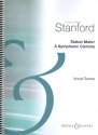 Stabat Mater fr Soli (SATB), gemischter Chor und Orchester Klavierauszug