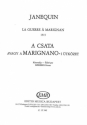 La guerre a Marignan 1515 for mixed chorus a cappella score (ung/fr)