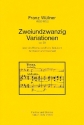 22 Variationen op.39 ber ein Thema von Franz Schubert fr Violoncello und Klavier