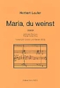 Maria du weinst fr Sopran und Klavier Rilke, Rainer Maria, Text