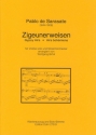 Zigeunerweisen fr Violine und Streichorchester fr Violine und Klavier