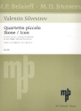 Quartetto piccolo  und  Ikone fr 2 Violinen, Viola und Violoncello Partitur und Stimmen