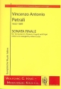 Sonata finale fr Trompete in C, Posaune (Fagott) und Orgel Stimmen