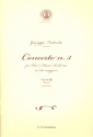 Concerto in do maggiore no.3 per oboe (flauto) e orchestra partitura