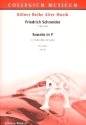 Sonate F-Dur fr Violoncello und Klavier