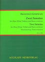 2 Sonaten fr Oboe (Flte/Violine) und Bc