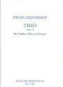 Trio op.70 fr Violine, Flte und Fagott Partitur und Stimmen