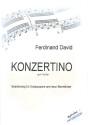Konzertino Es-Dur op.4 fr Posaune und 9 Blechblser Partitur und Stimmen (Neuausgabe 2008)