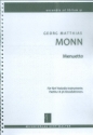 Menuetto fr flexibles Ensemble Partitur und Stimmen