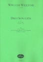 3 Sonaten (Nr.1,3 und 5) fr 2 Violinen, Violone (Violoncello/Viola da gamba) und Bc Partitur und Stimmen (Bc nicht ausgesetzt)