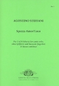 Spezza amor l'arco for voice, oboe (piffero), bassoon and Bc score and parts (realized Bc)