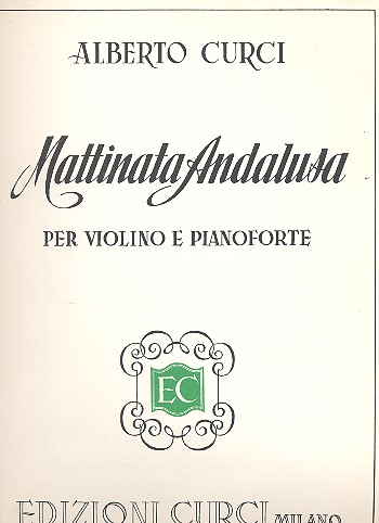 Mattinata andalusa per violino e pianoforte