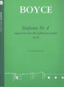 Sinfonie Nr.4 fr Blockfltenensemble (SATB) Partitur und Stimmen