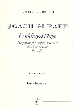 Frhlingsklnge - Sinfonie A-Dur Nr.8 op.205 fr Orchester Studienpartitur