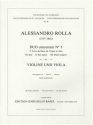 Duo concertant Nr.1 Es-Dur fr Violine und Viola
