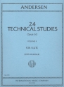 24 technical studies op.63 vol.2 for flute Wummer, John, ed