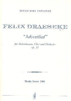 Adventlied op.30  fr Soli, Chor und Orchester Studienpartitur