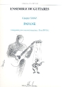 Pavane pour ensemble de guitares (5), partition+parties Rivoal, Y., arr.