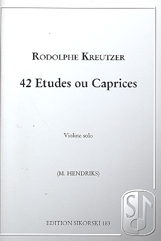 42 Etudes ou Caprices fr Violine solo