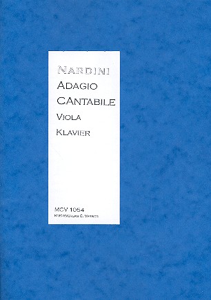 Adagio cantabile fr Viola und Klavier